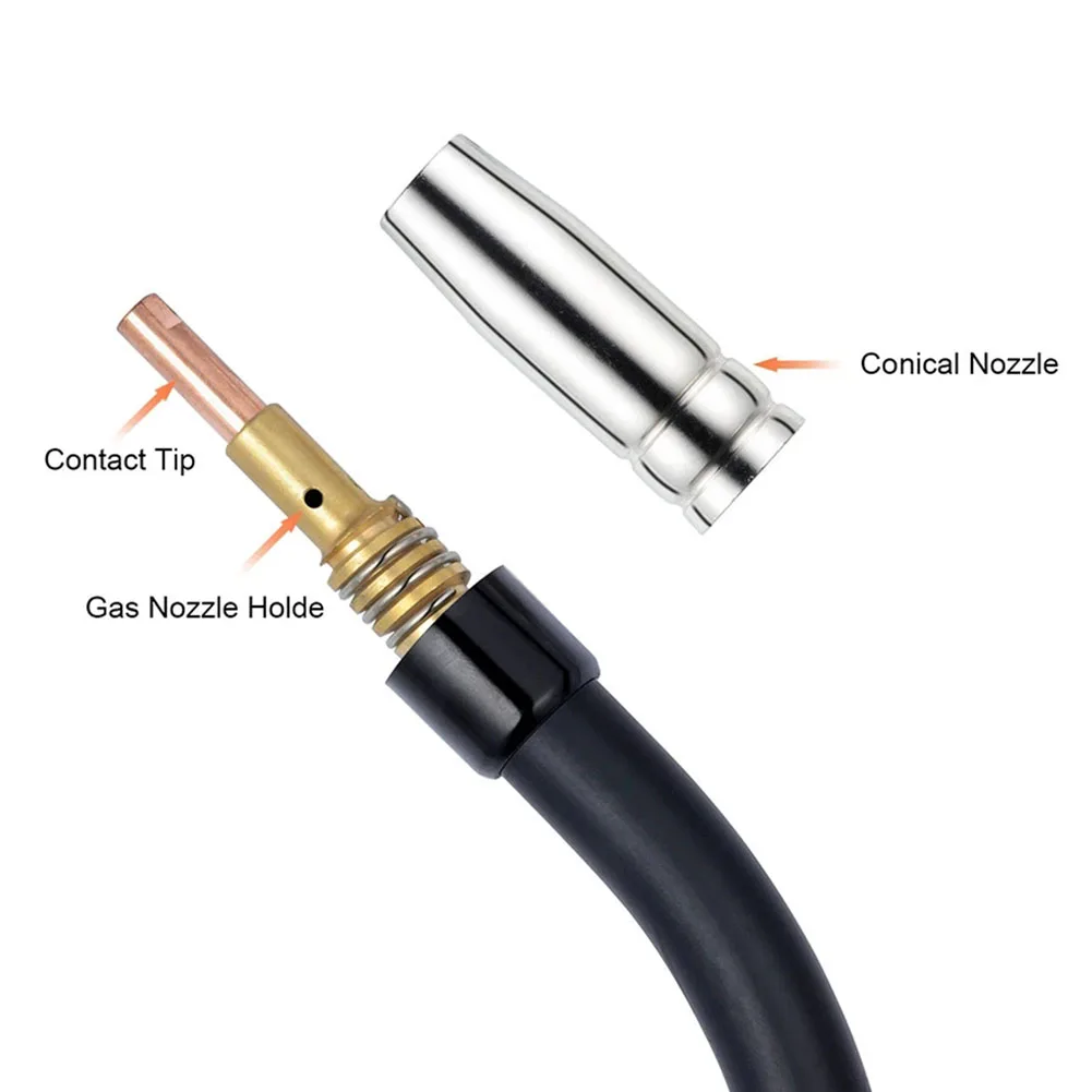 

Accessories Nozzle Shield Cup Anti Oxidation Brand New Copper Good Conductivity Practical For MB-15 AK MIG/MAG