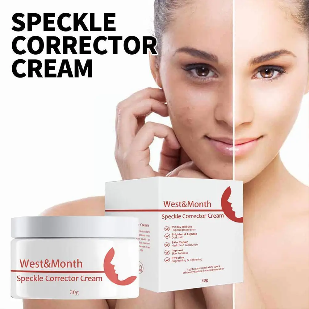 

30g Dark Spot Corrector Cream Remove Melasma Acne Spot Dark Cream Spots Melanin Freckle Pigmentation Whitening Removal Pigm M8D0