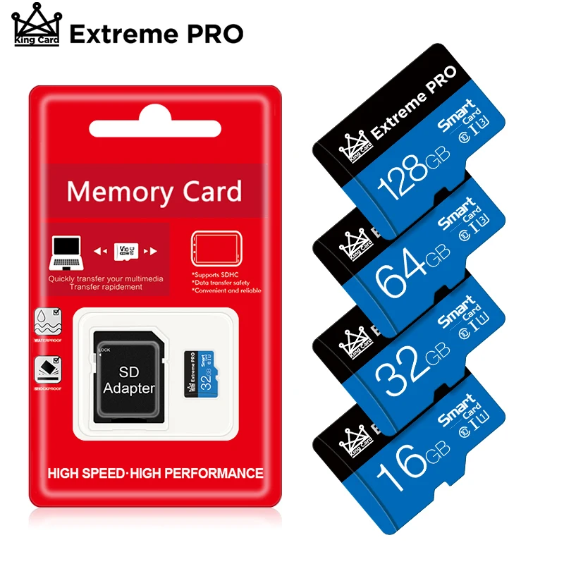 10 шт./лот Micro sd-карта 32 Гб 64 128 ГБ SDXC/SDHC класса TF флэш-карта памяти micro sd 8 оперативной