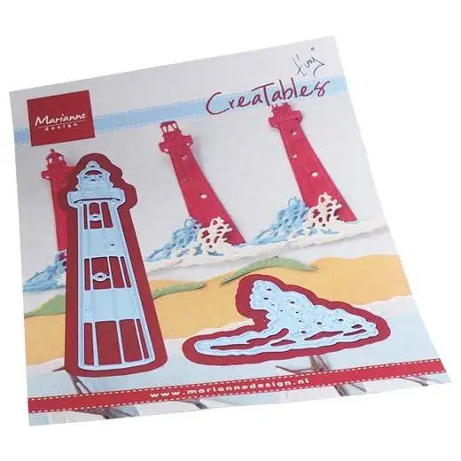 

Lighthouse & Surf Dies Scrapbook Diary Decoration Embossing Template DIY Greeting Card Handmade New Products In 2023