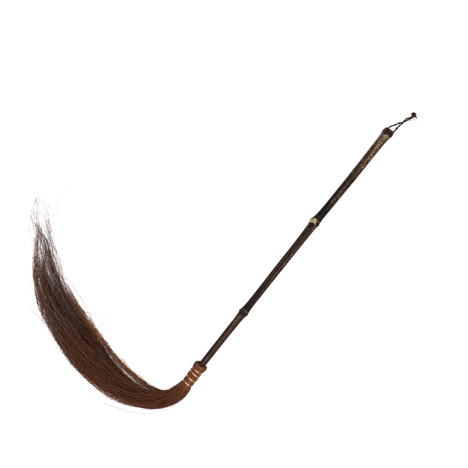 

Tablescape Decor Decorative Dustoff Taichi Wood Horse Tail Creative Bamboo Dustoff Delicate Decoration