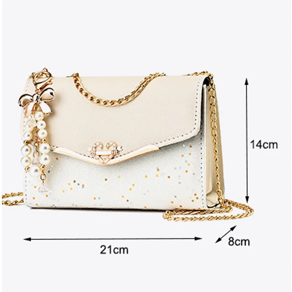 Ladies Handbag Fashion Versatile Diagonal Bag Small Square Bag 2023 Advanced Sense Shoulder Handbag Bags for Women Beach Bag New