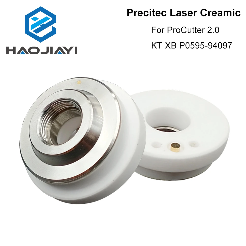 

Керамическая лазерная головка HAOJIAYI Precitec Диаметром 31 мм, резьба M11 KT XB P0595-94097 для лазерной головки Precitec ProCutter 2,0