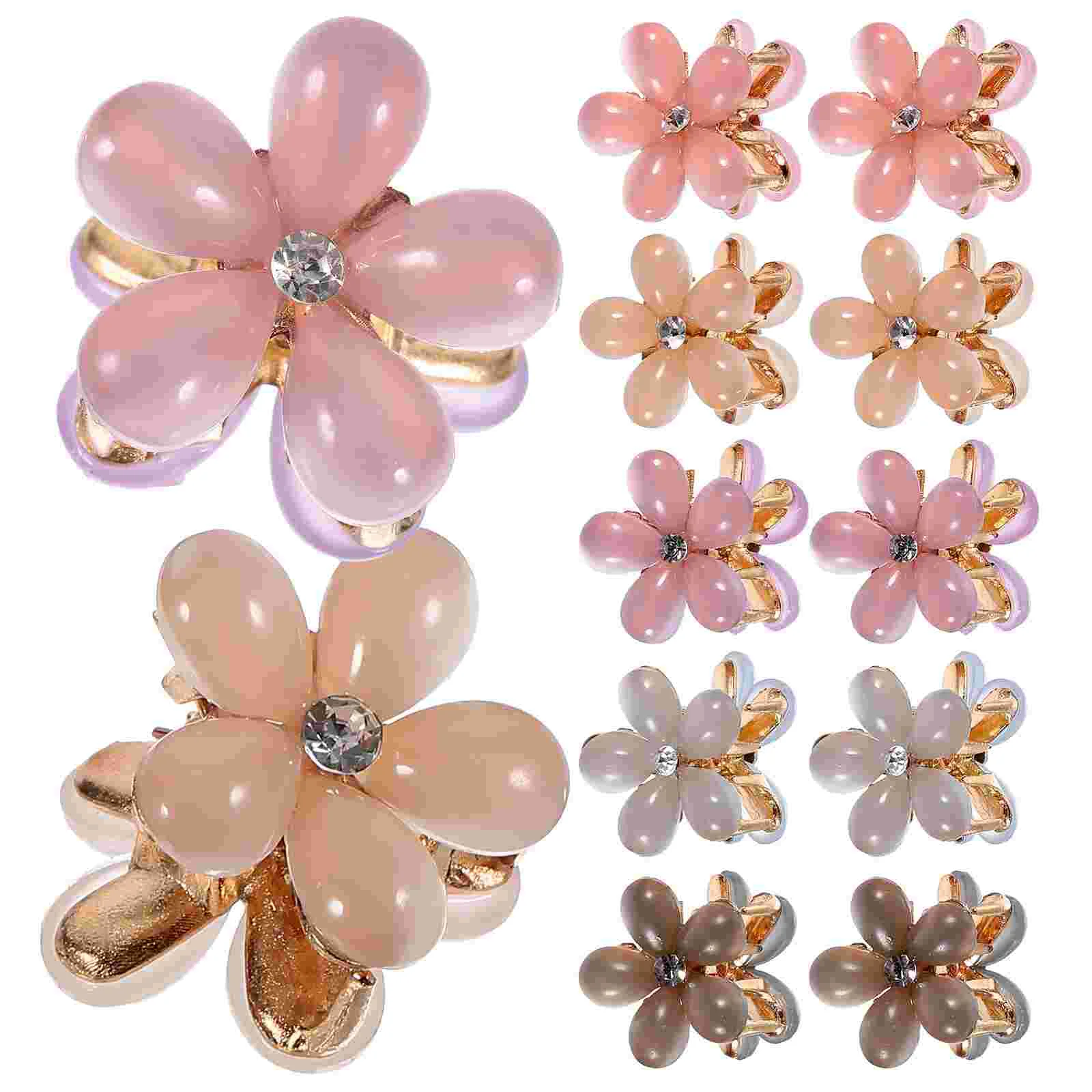 

20pcs Hair Clips Mini Hairpins Cute Hair Clips Flower Hair Clips Hair Accessories for Little Girls
