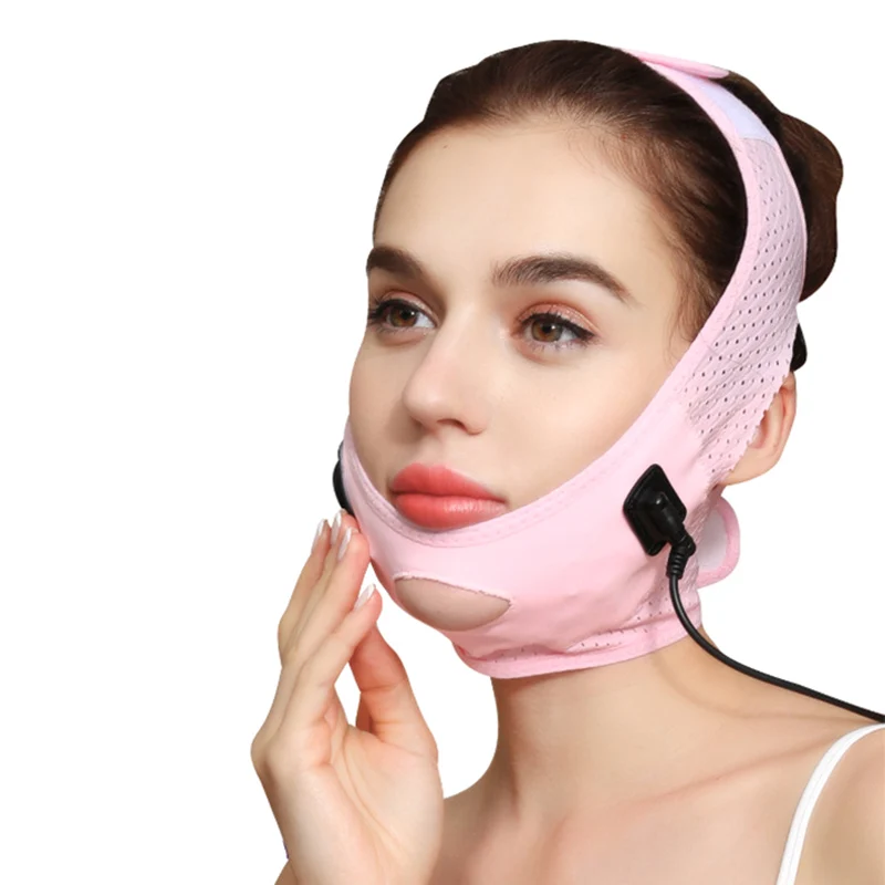 

Face Bandage Slimming Facial Lifting Massager Micro-Current Electric Vibration Face Line Belt Anti Wrinkle Strap
