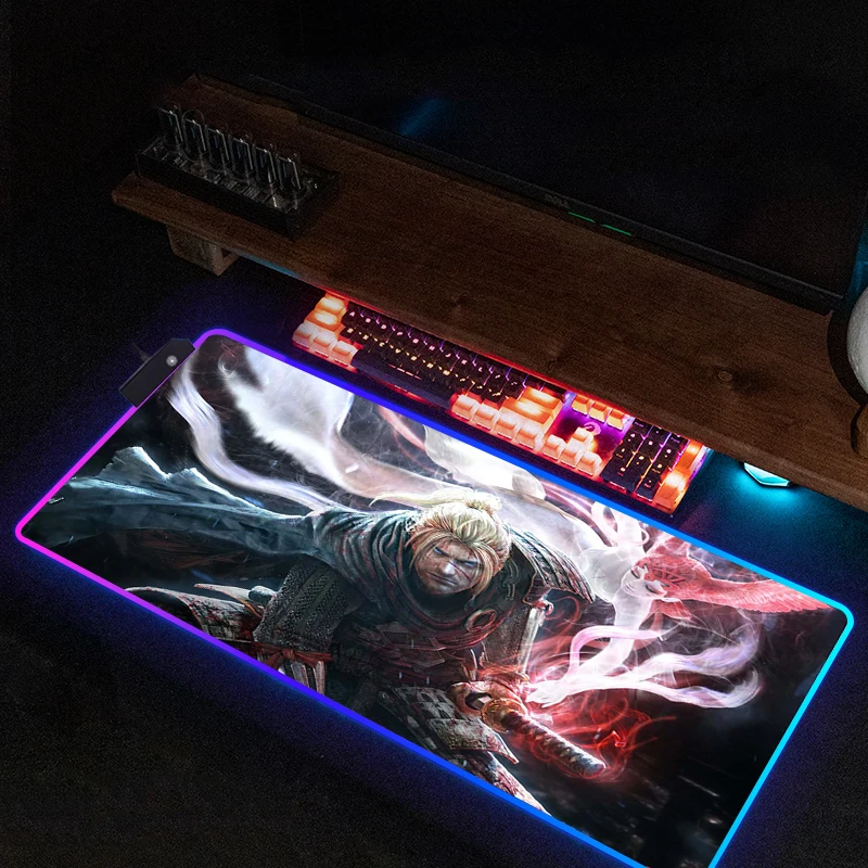 

Коврики для мыши NIOHS, Настольный коврик для клавиатуры, ПК, геймерские игровые аксессуары, коврик для мыши, Rgb коврик для шкафа, размер Xxl, быст...