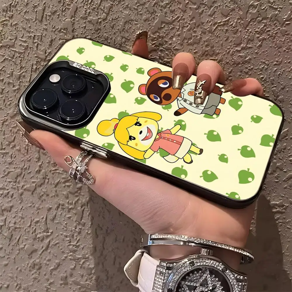 Чехол для телефона MINISO игра с изображением животных матовый цвет серебристый Iphone