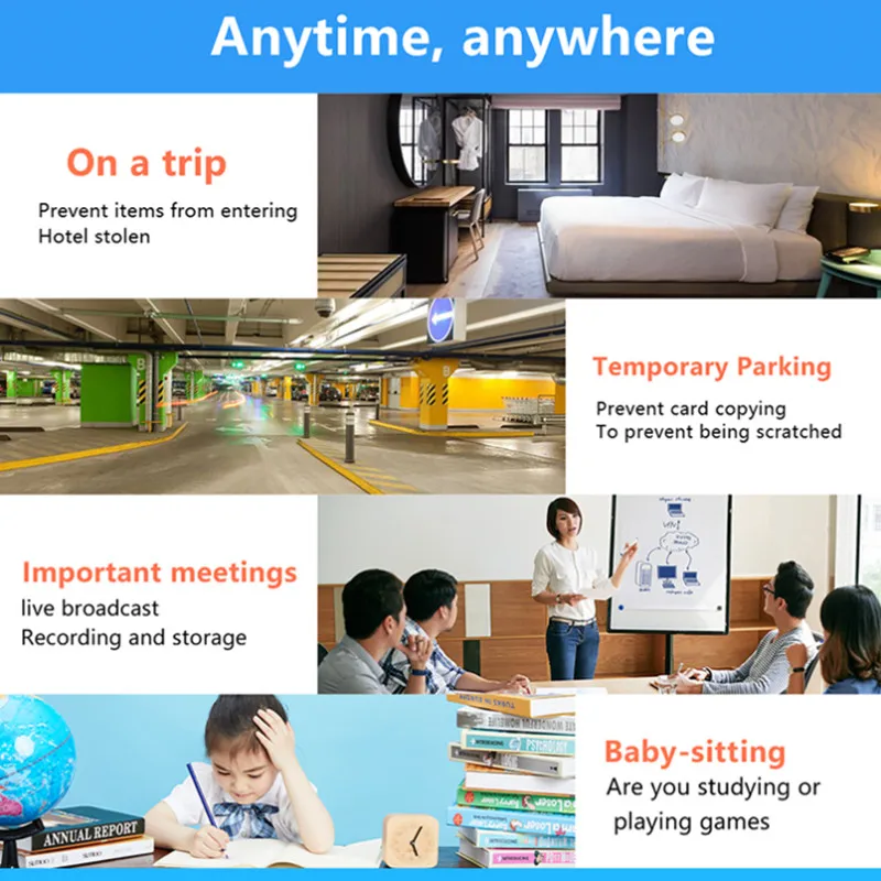 Мини-камера видеонаблюдения с поддержкой Wi-Fi |