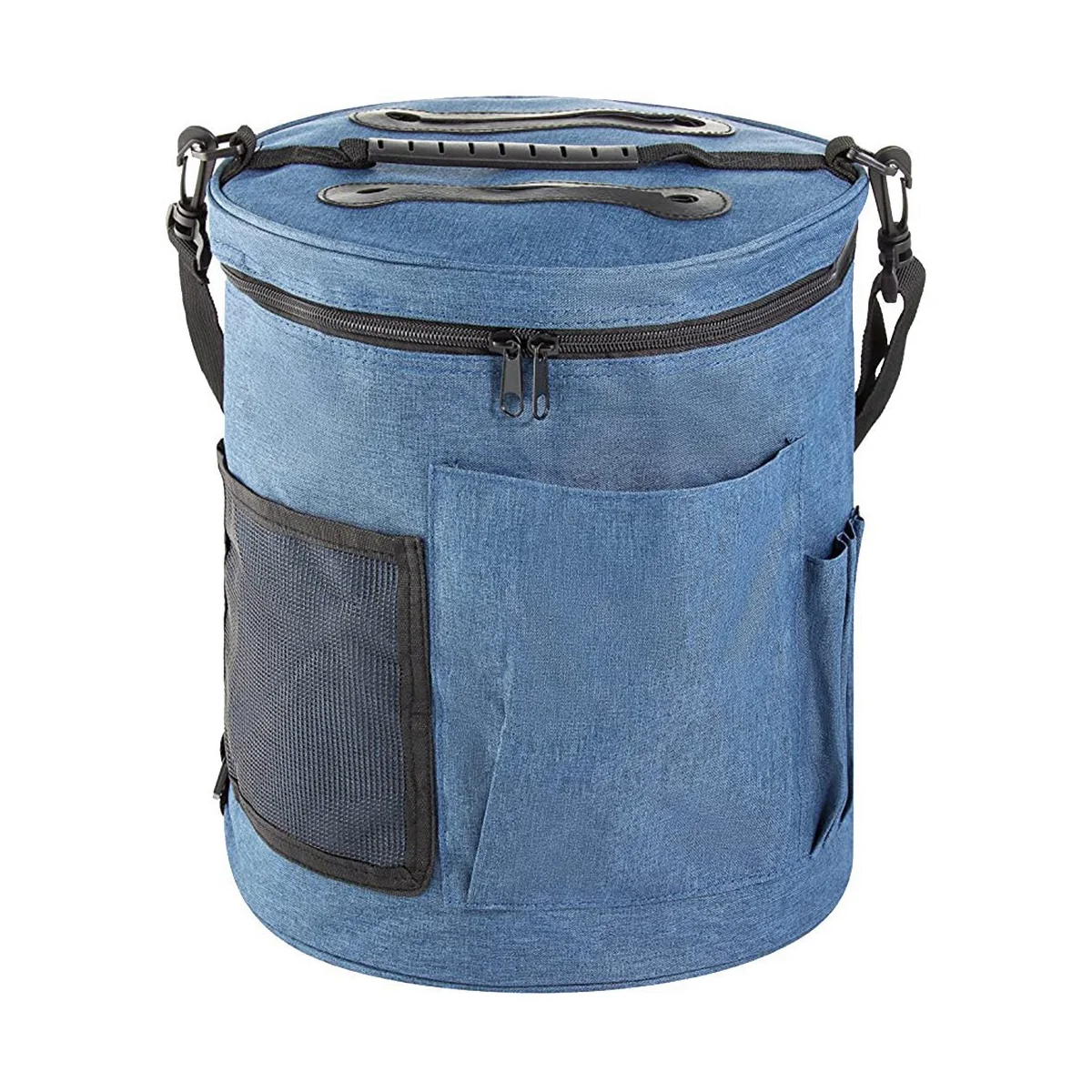 

Knitting Bags Yarn Storage Tote Yarn Ball Craft Tote Crochet Suitcase with Pockets Crochet Accessories