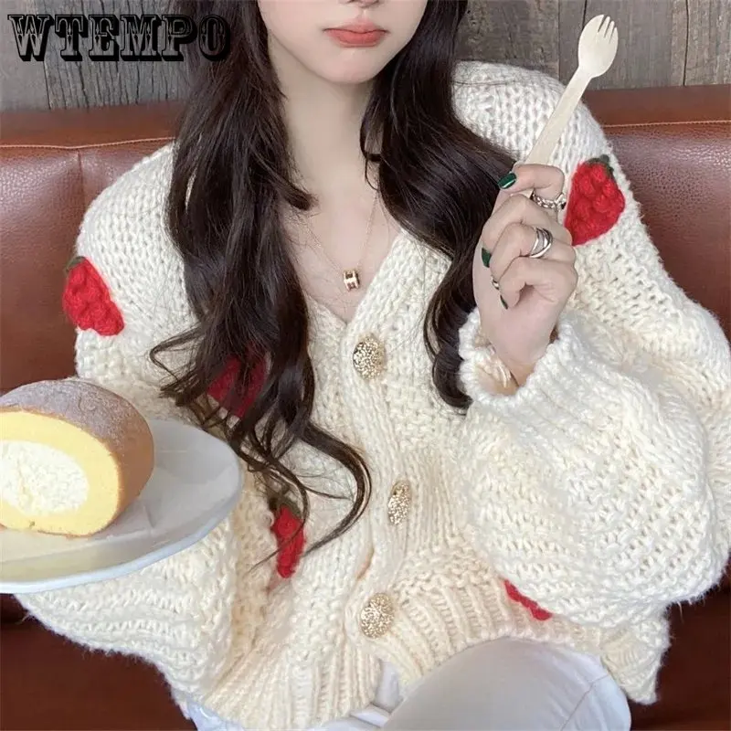 WTEMPO женский в стиле Харадзюку яркий осенний Модный корейский Топ с длинным