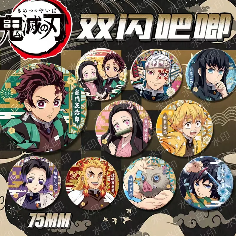 Женский Аниме Косплей рюкзак значки мультфильм двойная вспышка телефон для