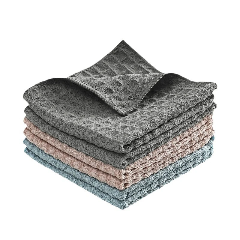 1 шт. кухонное полотенце чайное ткань для посуды впитывающая хлопковая