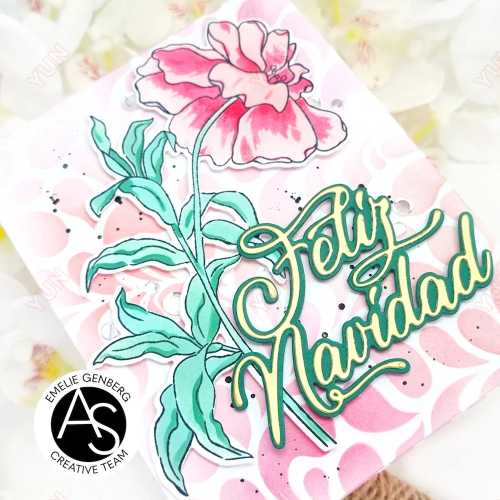 Полуночные цветущие снежинки лепестки Обложка штампы прозрачные металлические