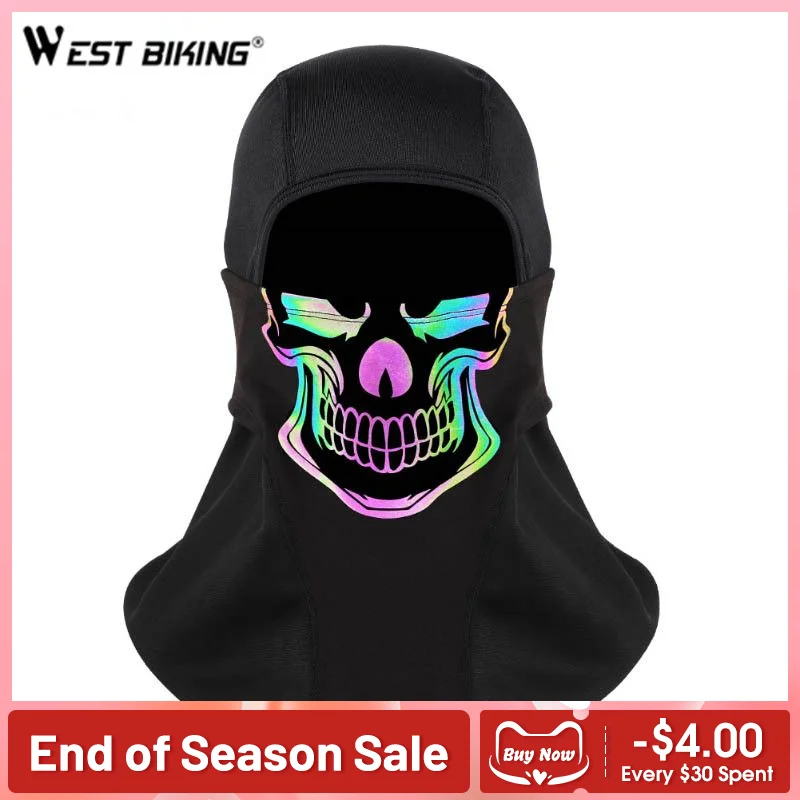 

Зимняя теплая велосипедная шапка, светоотражающий ветрозащитный головной убор для горного и шоссейного велосипеда, закрывающий все лицо, мужская уличная спортивная термошапка s