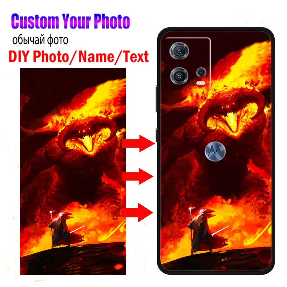 Индивидуальный чехол для телефона Motorola Moto S30 Pro Edge X30 40 Edge40 Neo E40