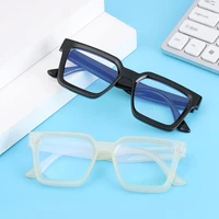 fashion oversized pc frame vision care computer goggles eyeglasses eyewear anti uv blue rays glasses