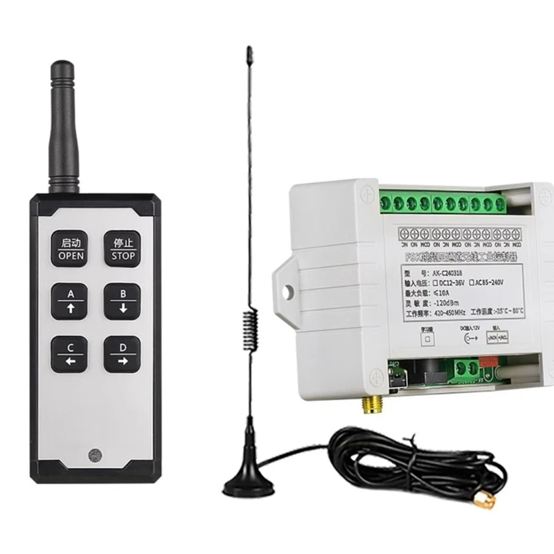 Безопасные 4-канальные пульты дистанционного управления FSK для гидравлического