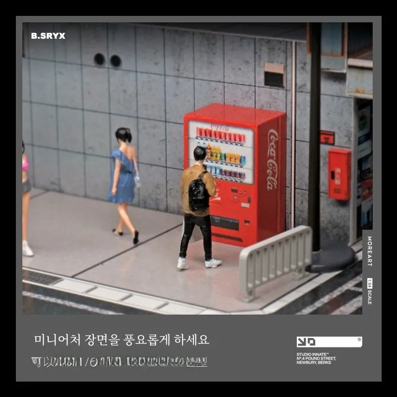 :64 Рюкзак Мужской офисный работник Сумка для переноски Миниатюрная кукла G Модель