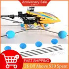 Тренировочный комплект для предотвращения столкновений, сбалансированный вертолет синего цвета для самостоятельной посадки T-Rex 400 450 450SE, Радиоуправляемый вертолет