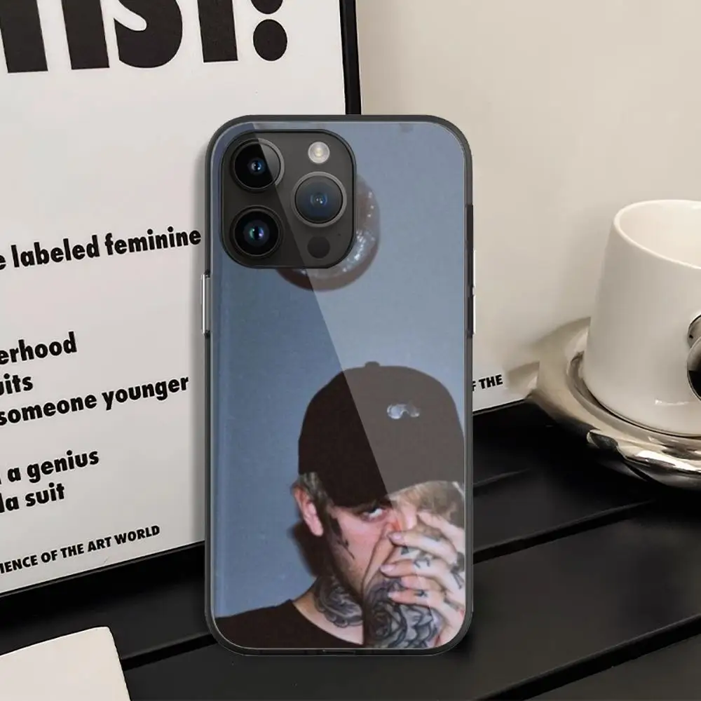 L_lil P_peep чехол для телефона iPhone 15 Pro Max14 13 12 Mini 11 XR XS 8 7 Plus черные художественные