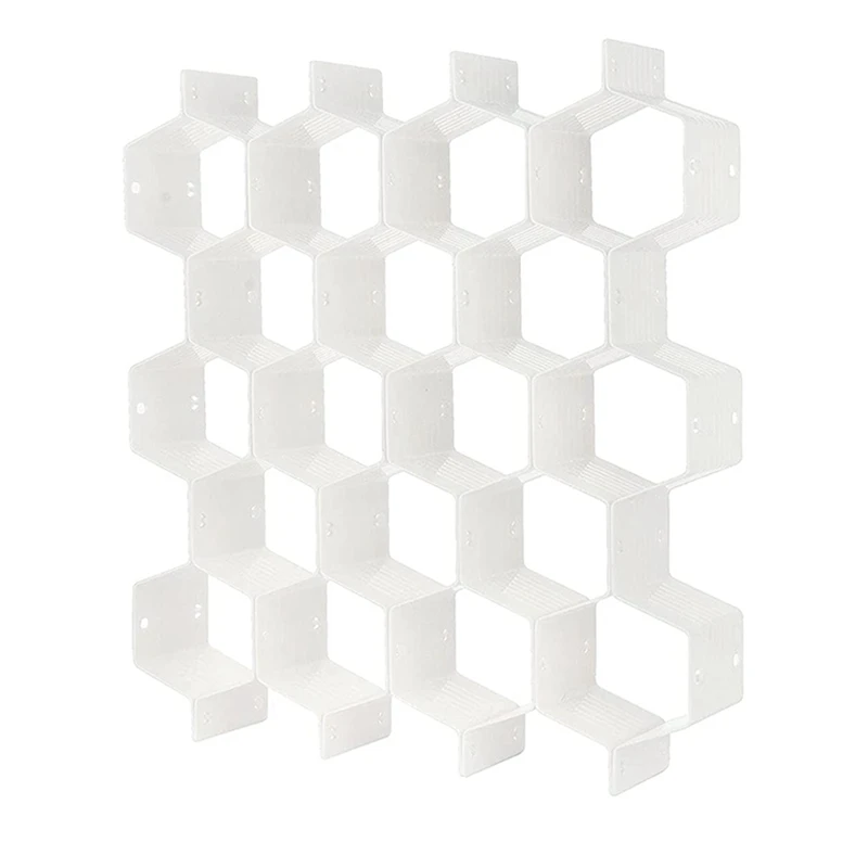 

Органайзер для ящиков, регулируемый шкафчик с перегородкой в виде сот, ящик для хранения нижнего белья, носков, комодов