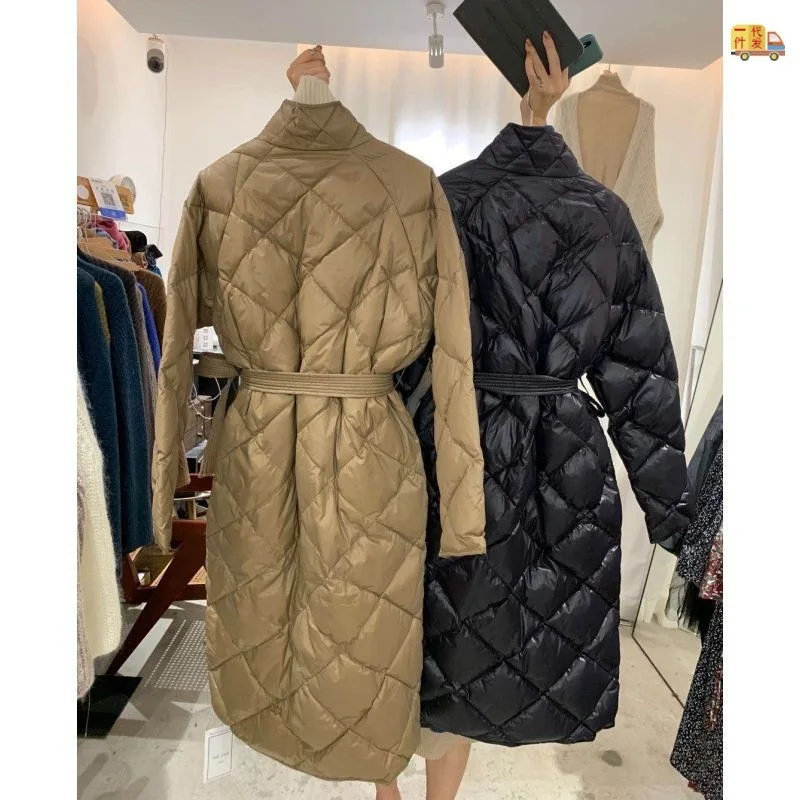 2022 Winter New Long Cotton Clothing Warm and Thick Fleece Fashion Jacket Womens Parkas