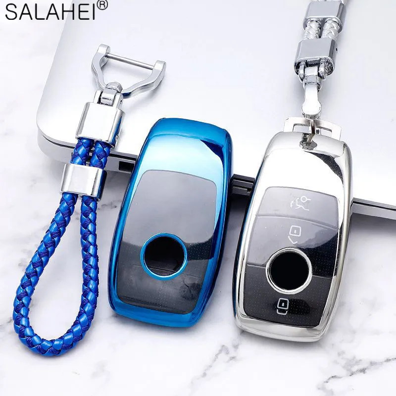 

Soft TPU Car Key Fob Cover Case Shell For Mercedes Benz A C E S G GLS Class W177 W205 W213 W222 G63 X167 Keychain Accessories