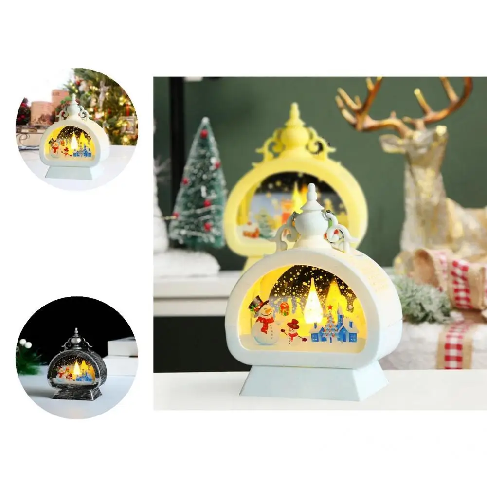 

Semi-circular Wind Lamp Festive Led Lanterns Christmas Lamp for Romantic Warm Home Decorations for Christmas Parties