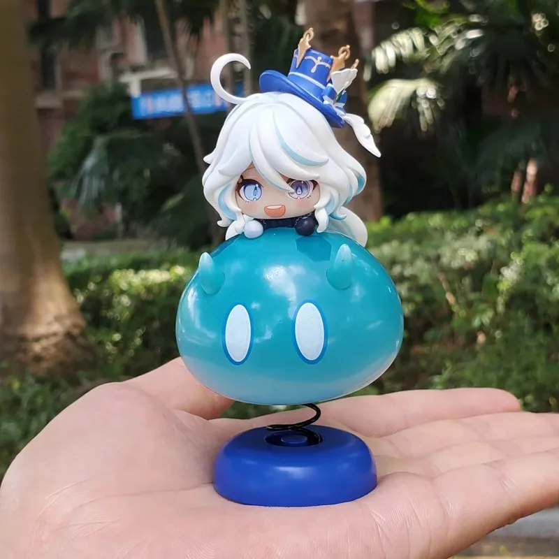 Genshin Impact Fengdan Q-Version периферийная фигурка Focalors Furina Slime Shaken настольное украшение