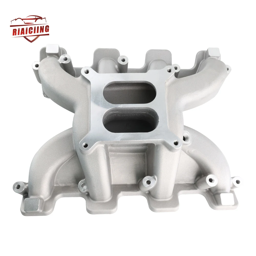 skspeed EZKIT LS Carb Conversion Holley 300-130 Dual Plane Intake/MSD 6014 Коробка Автомобили Детали двигателя