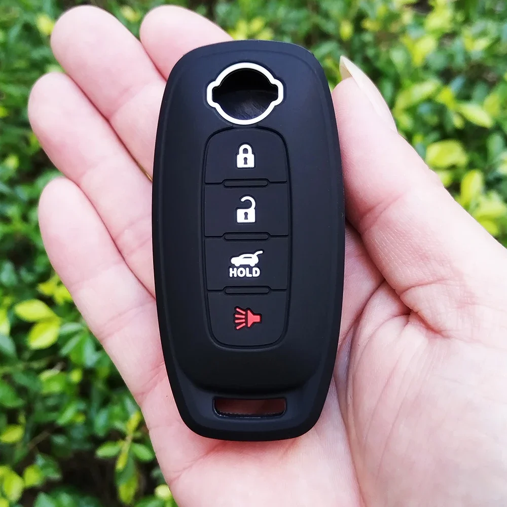 Новый силиконовый чехол для ключей Nissan X-trail t33 Kicks Qashqai J12 Juke Teana Altima Ariya 2022 2023 2024