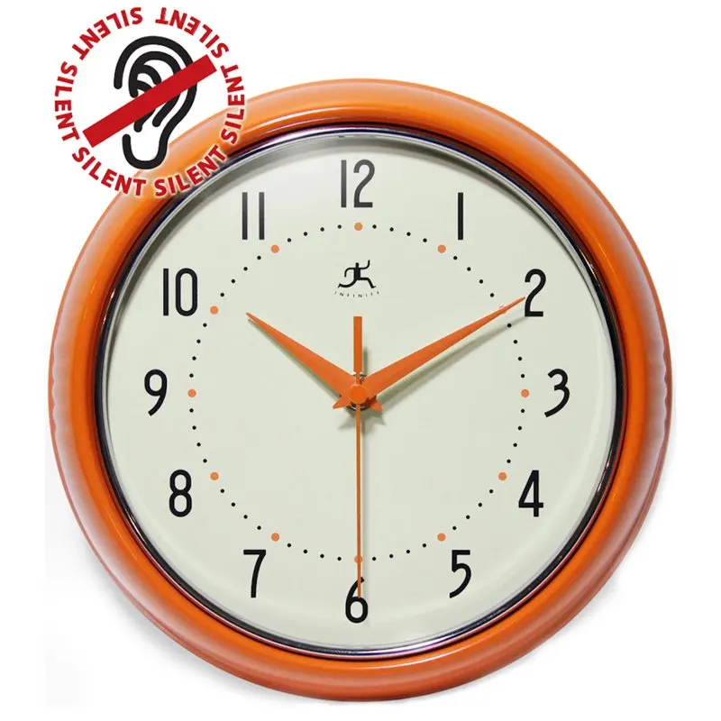 

Retro 9.5-Inch Wall Clock