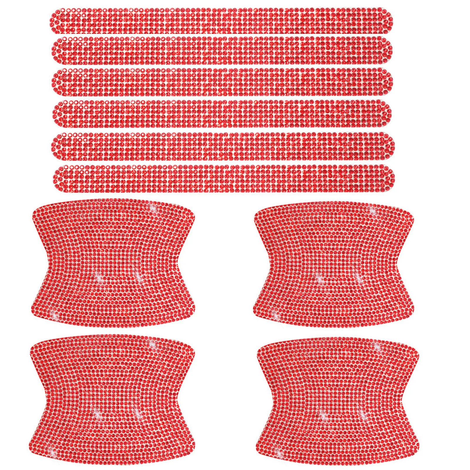 

Bling Car Door Sticker Scratches Resistant Cover Auto Handle Protection Sticker Girls Exterior Accessory Car Decor Car Stickers