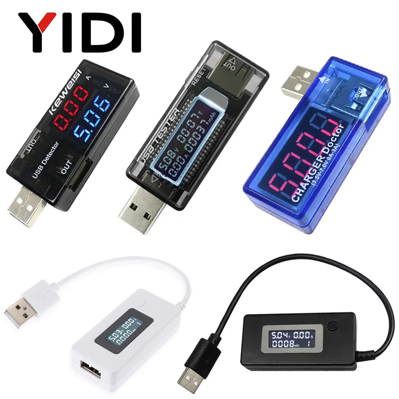 3 in 1 lcd digital usb voltmeter ammeter 5v 12v dc car phone voltage current volt ampere power capacity charger detector monitor free global shipping