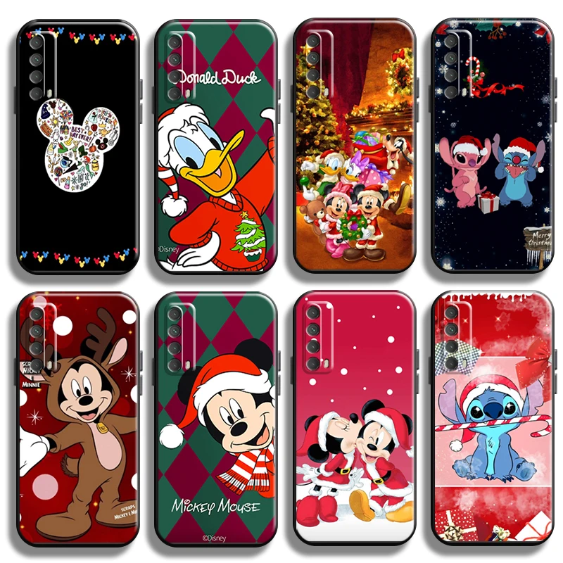 

Christmas Disney Mickey Stitch For Huawei P Smart Z P P Smart 2021 Smart 2019 P Smart 2020 Phone Case TPU Coque Shockproof