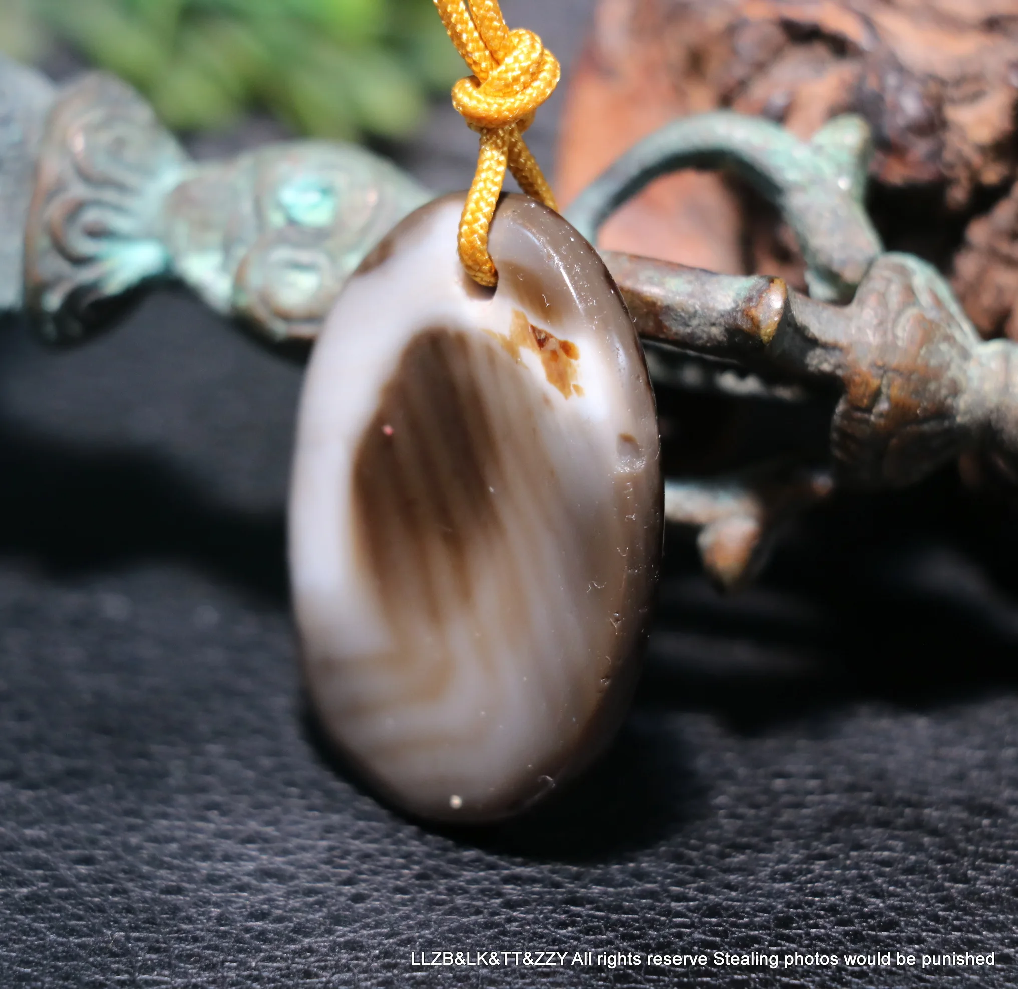 Уникальный стиль волшебная энергия Тибетский Старый Агат OM слово в форме яйца