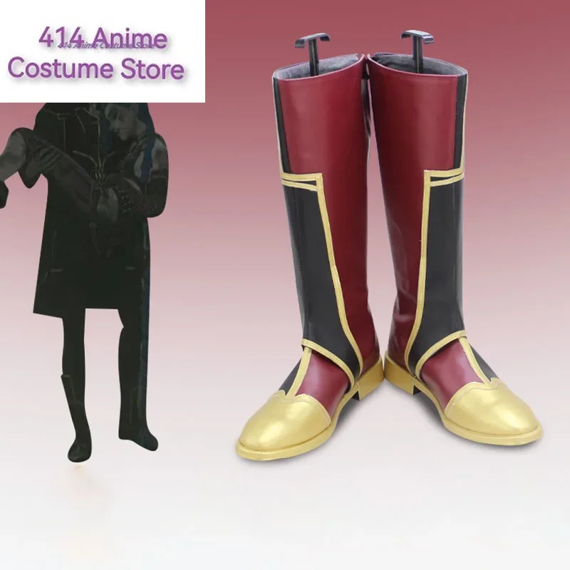 Новая игра LOL Arcane Silco обувь для косплея ботинки аксессуары костюмов на Хэллоуин