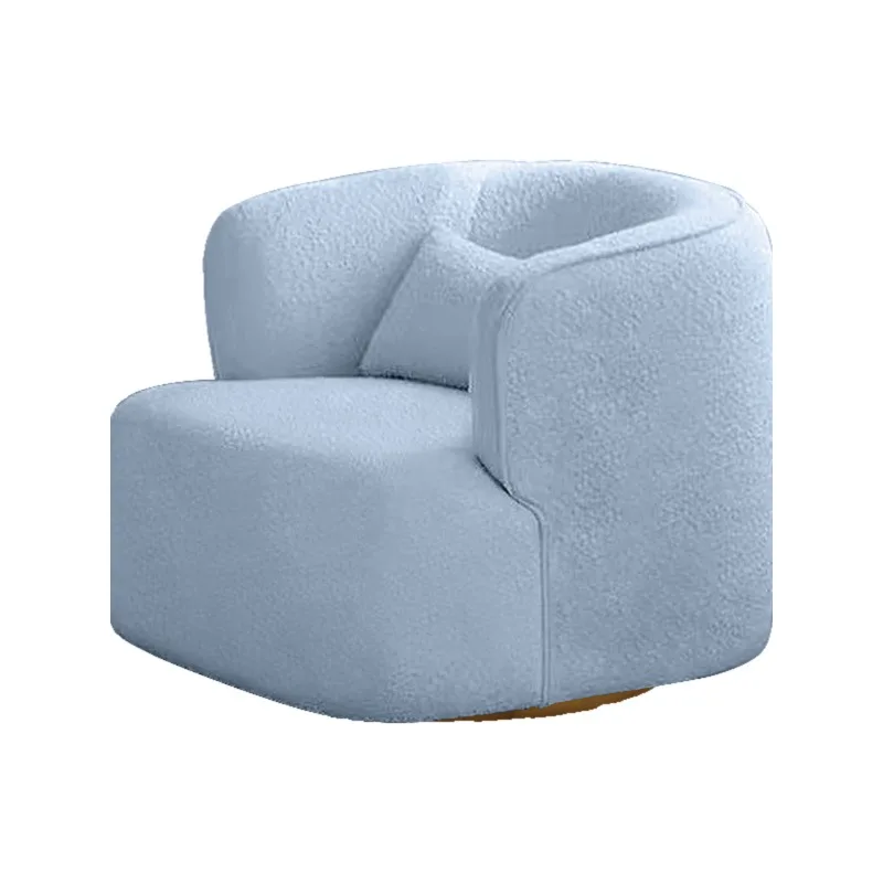 Роскошный диван Nordic светильник кресло для кафе гостиницы одинарный из овечьей