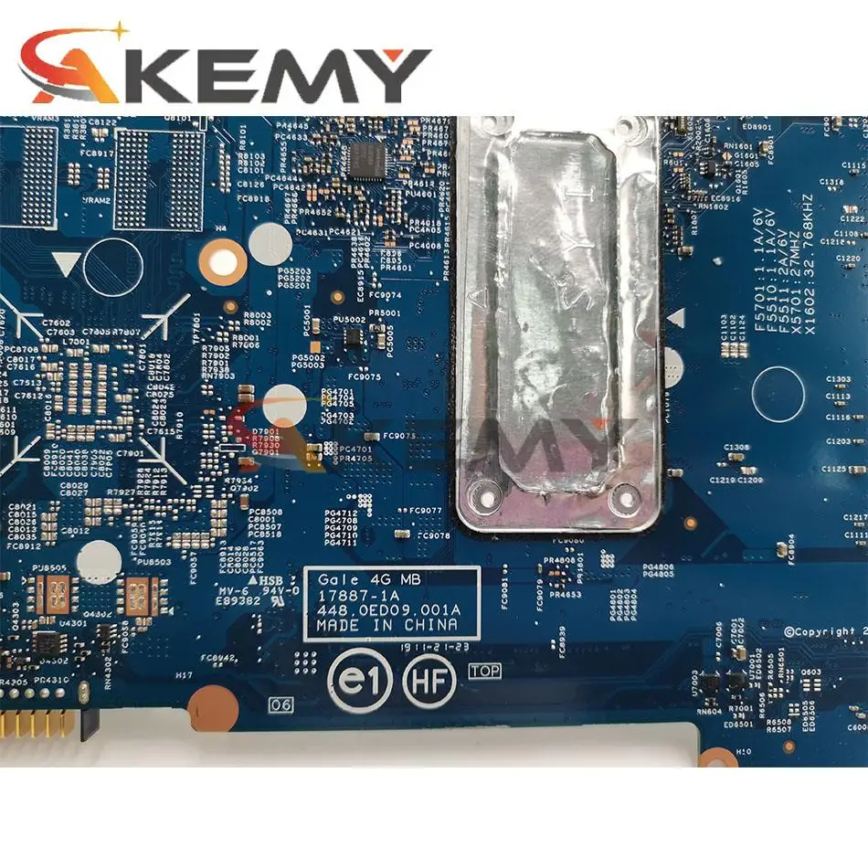 Материнская плата для ноутбука ENVY X360 CONVERTIBLE 15-CN 15T-CN L19447-601 с процессором i5-8250u 17887-1A