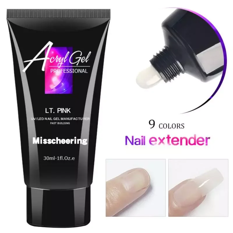 

Nail Extension Gel Quickly Nail Extend Glue Painless Lengthening Colorful Nail Art Gel Fast Drying Long Lasting Nail Tools