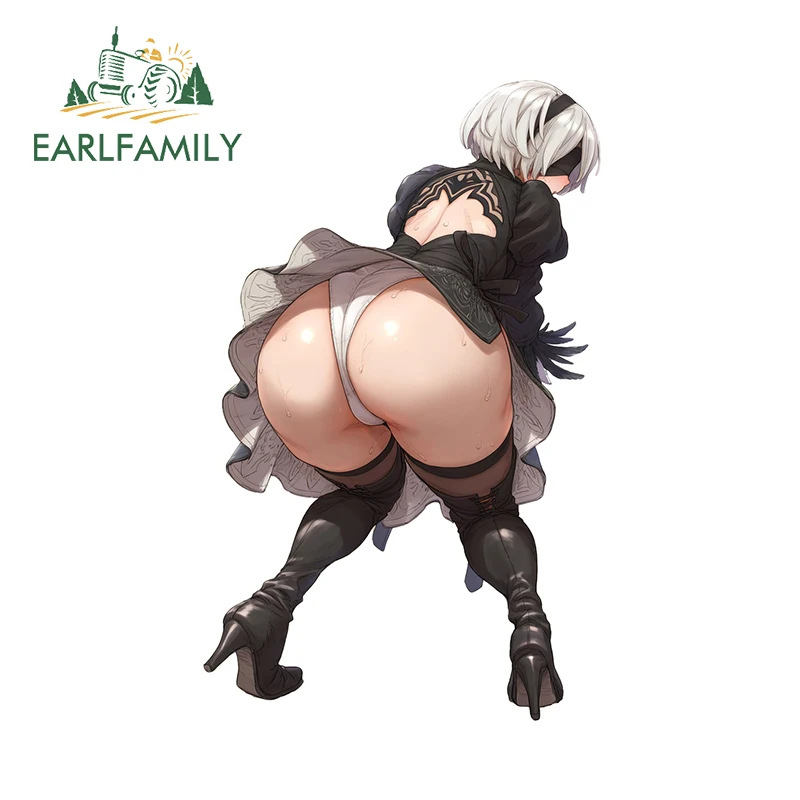 EARLFAMILY 13 см X 10 4 для 2b сексуальные бикини автомобильные наклейки граффити