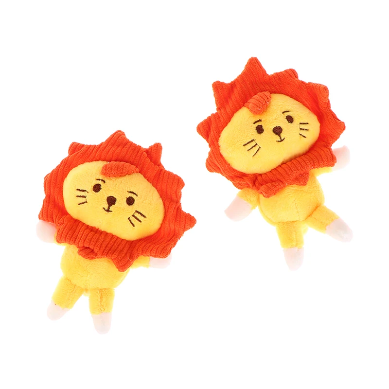 

Cute Flower Lion Pendant Kawaii Cartoon Animal Doll Plush Toy Keychain Bag Decoration Clothing Accessories Student Gift