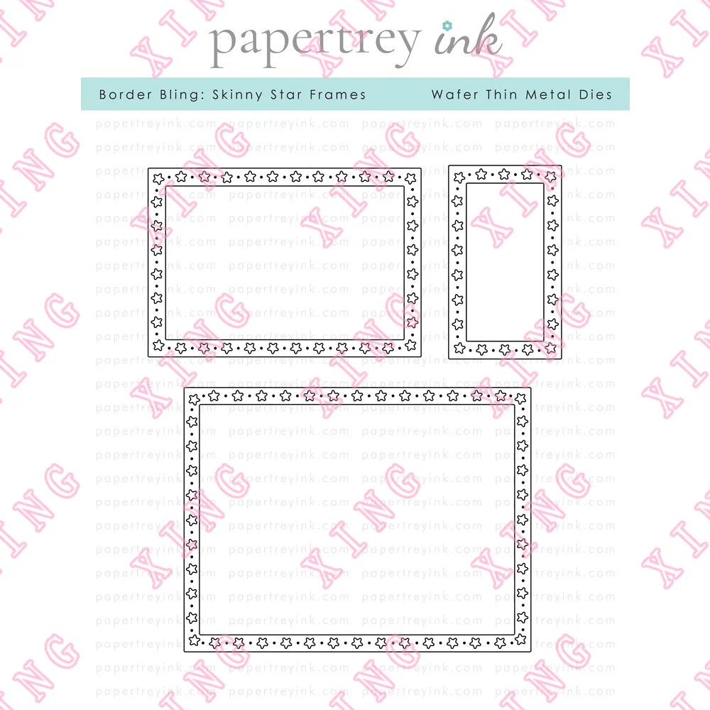 

2022 Metal Cutting Dies Star Frames Dies Scrapbook Decoration Embossing Template Diy Gift Card Handmade Craft Blade Punch Molds