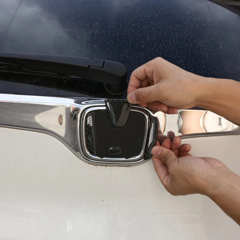 Углеродное волокно ABS внешние декоративные наклейки накладка для Honda CR-V CRV 2016-2019