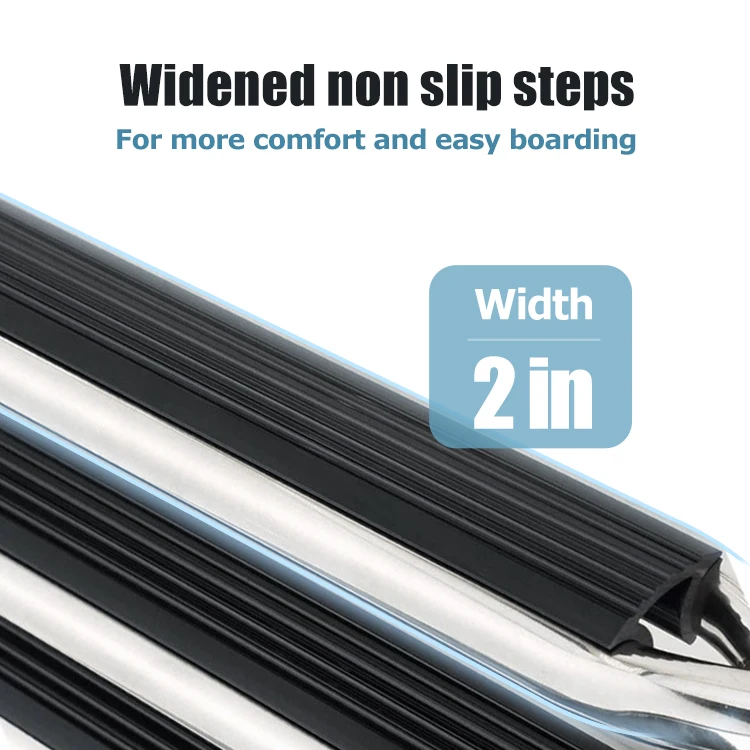 HOMFUL Морская лестница для посадки лодки из нержавеющей стали Складная стремянка