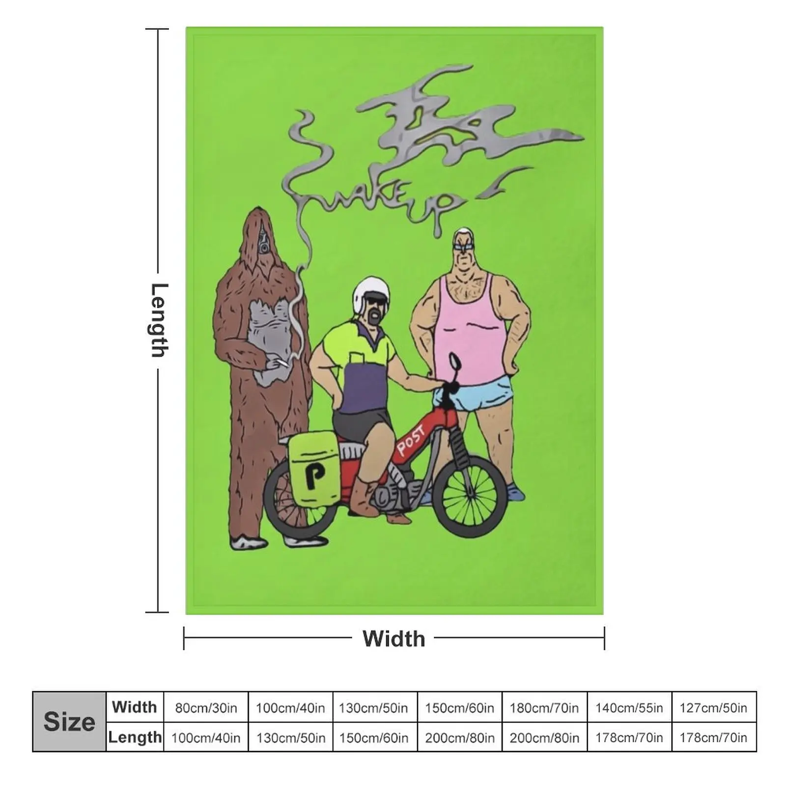 Одеяло Sassy с принтом лес Майк Нолан Пробуждение большого шоу одиночное тепловое