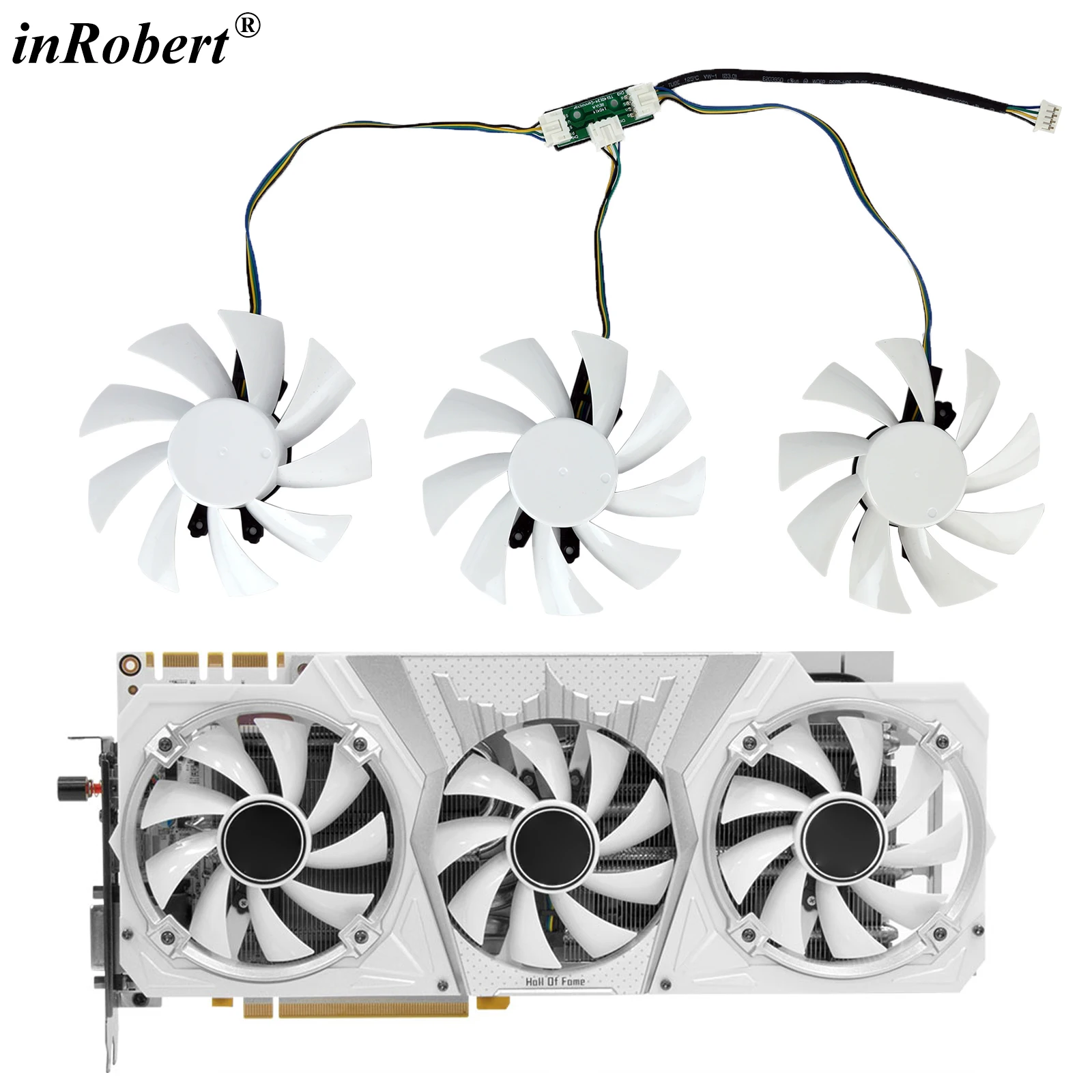 

GA92S2H Hall of Fame Graphics Card Fan Replacement For Galax GTX 1060 1070 1080 Ti HOF GPU Cooler