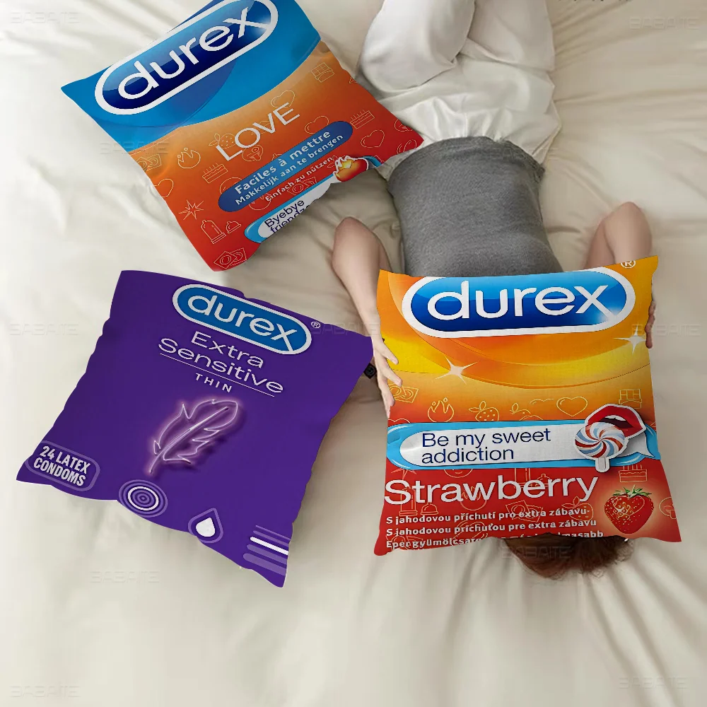 Сексуальный бренд презерватива D-Durexes кленовый дизайн чехол для подушки
