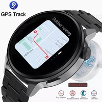 new dt4 smart watch men nfc 390390 bt phone call music control fitness tracker gps sports tracking wireless charging smartwatch