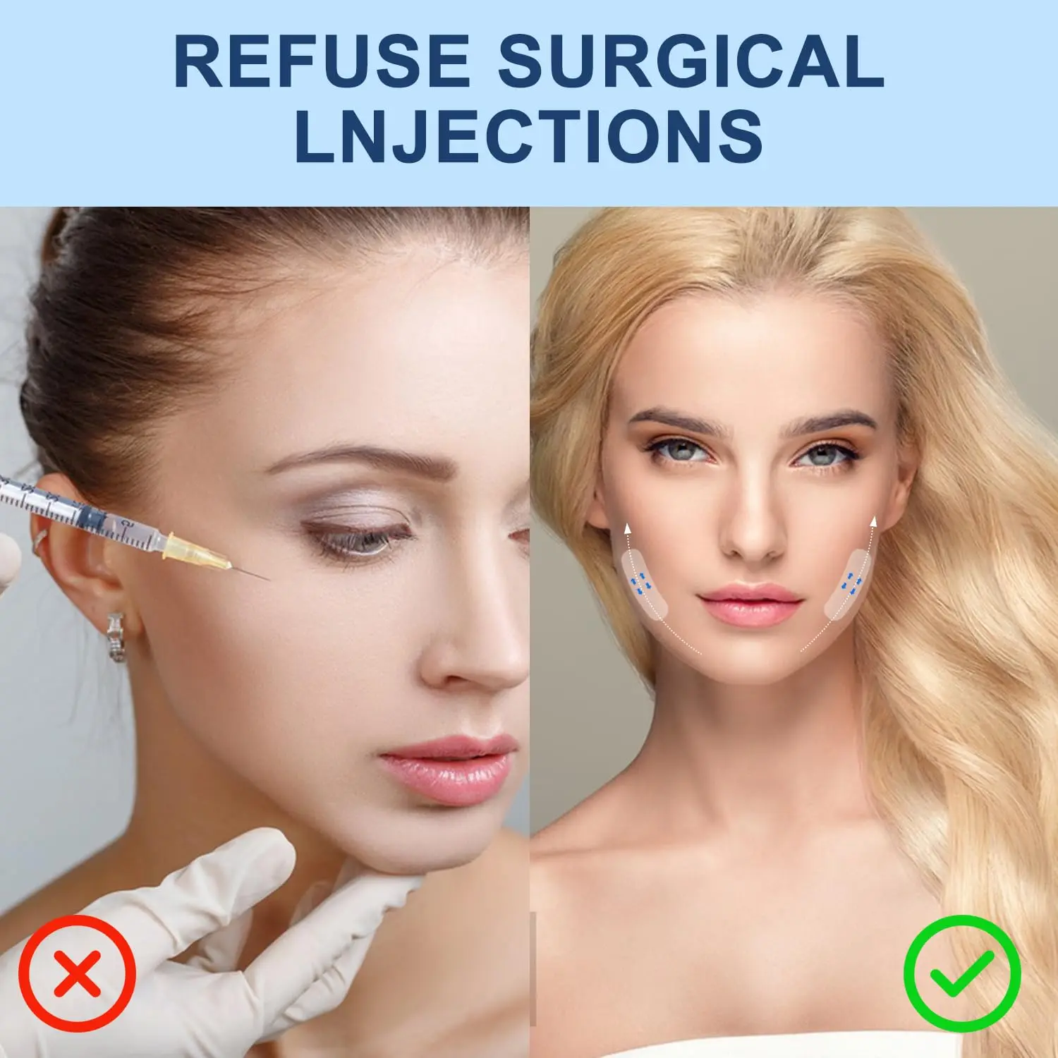 120 шт. водостойкая лента для подтяжки лица